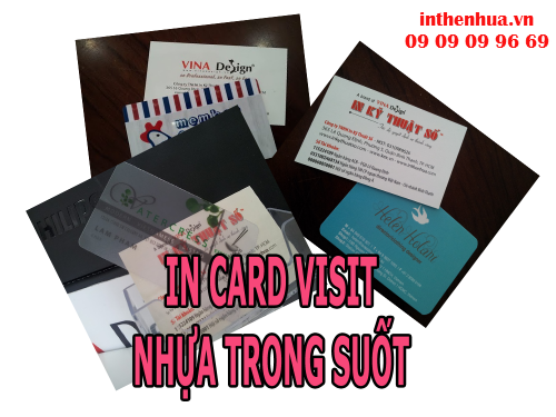 Liên hệ đặt in card visit nhựa tại Cty TNHH In Kỹ Thuật Số - Digital Printing